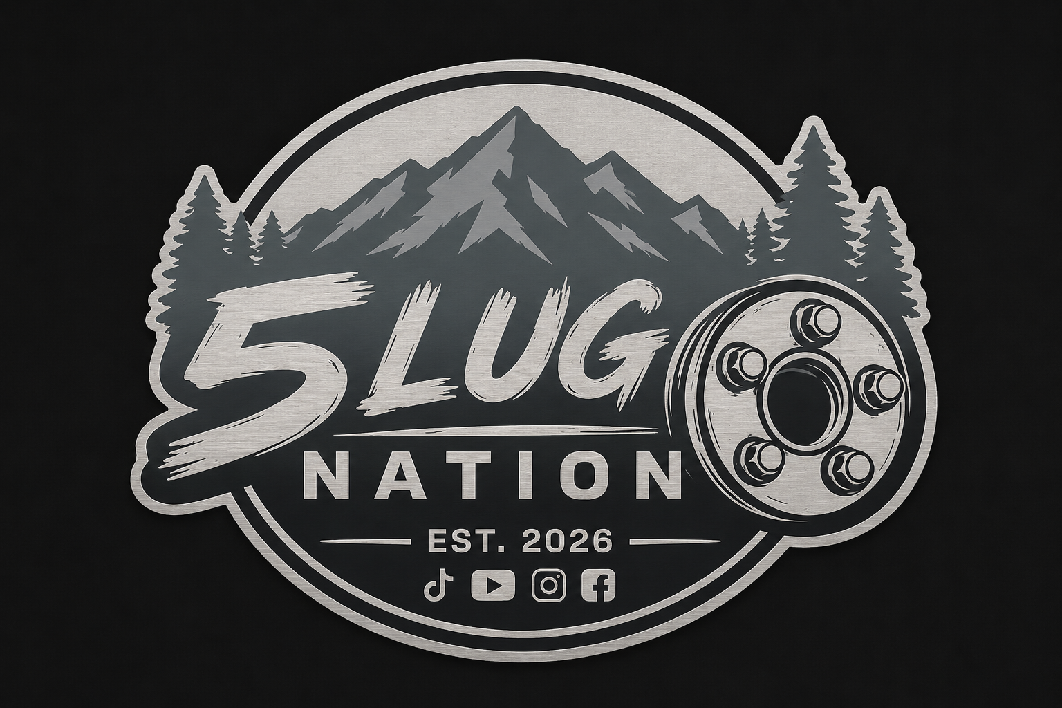 5 Lug Nation Established Decal